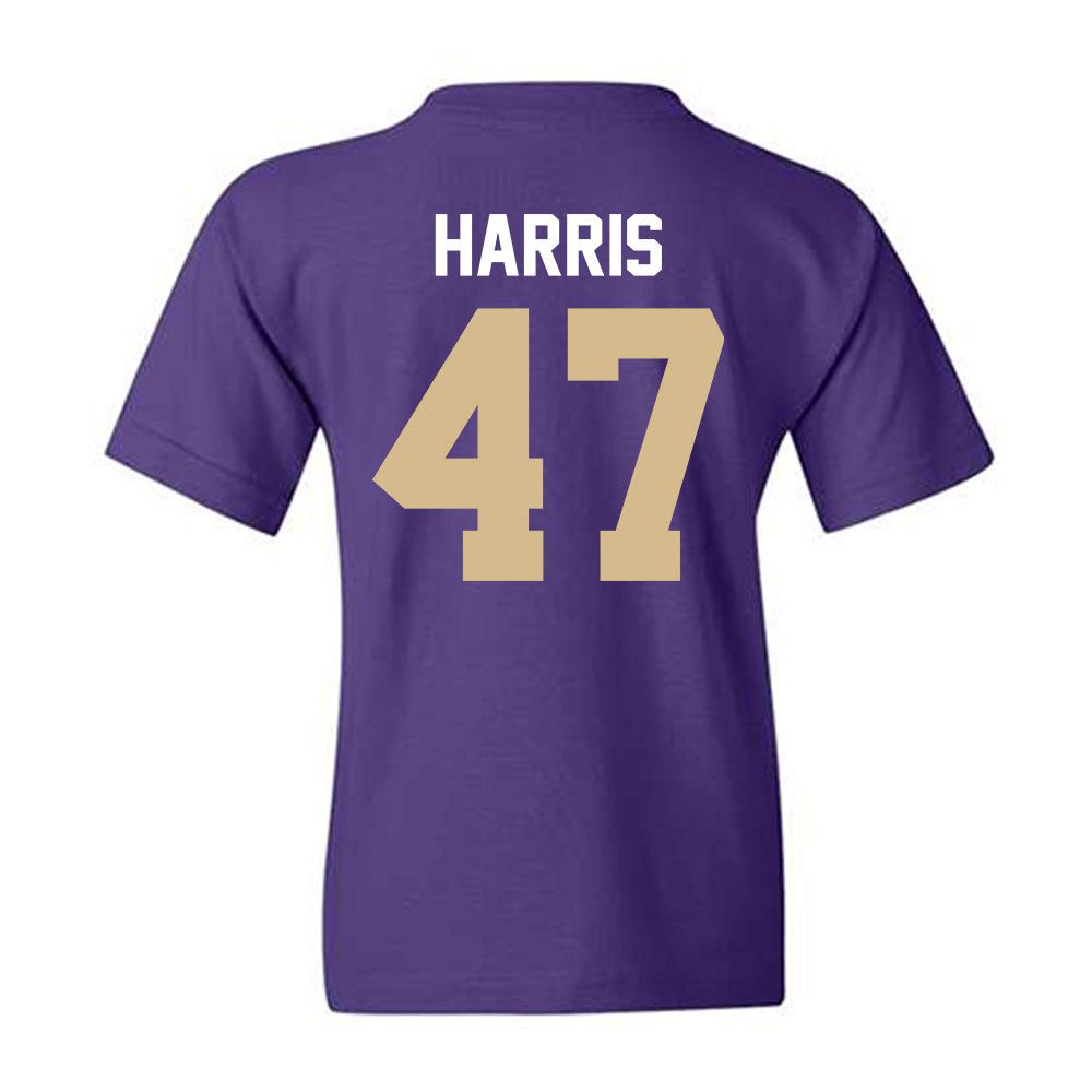 Western Carolina - NCAA Football : Dylan Harris - Classic Shersey Youth T-Shirt-1
