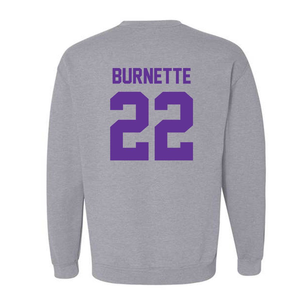 Western Carolina - NCAA Baseball : Carter Burnette - Classic Shersey Crewneck Sweatshirt-1