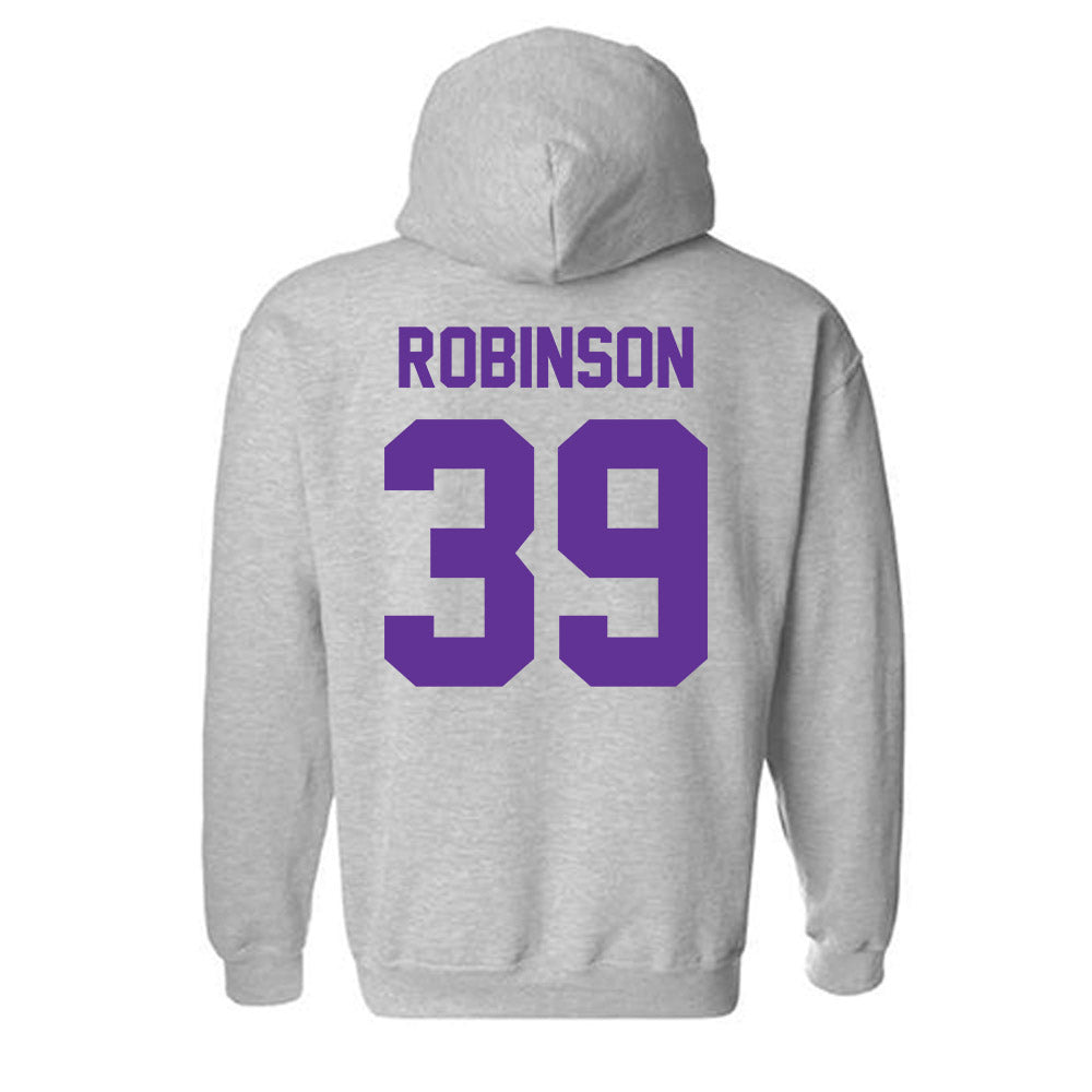 Western Carolina - NCAA Baseball : Dominic Robinson - Classic Shersey Hooded Sweatshirt-1