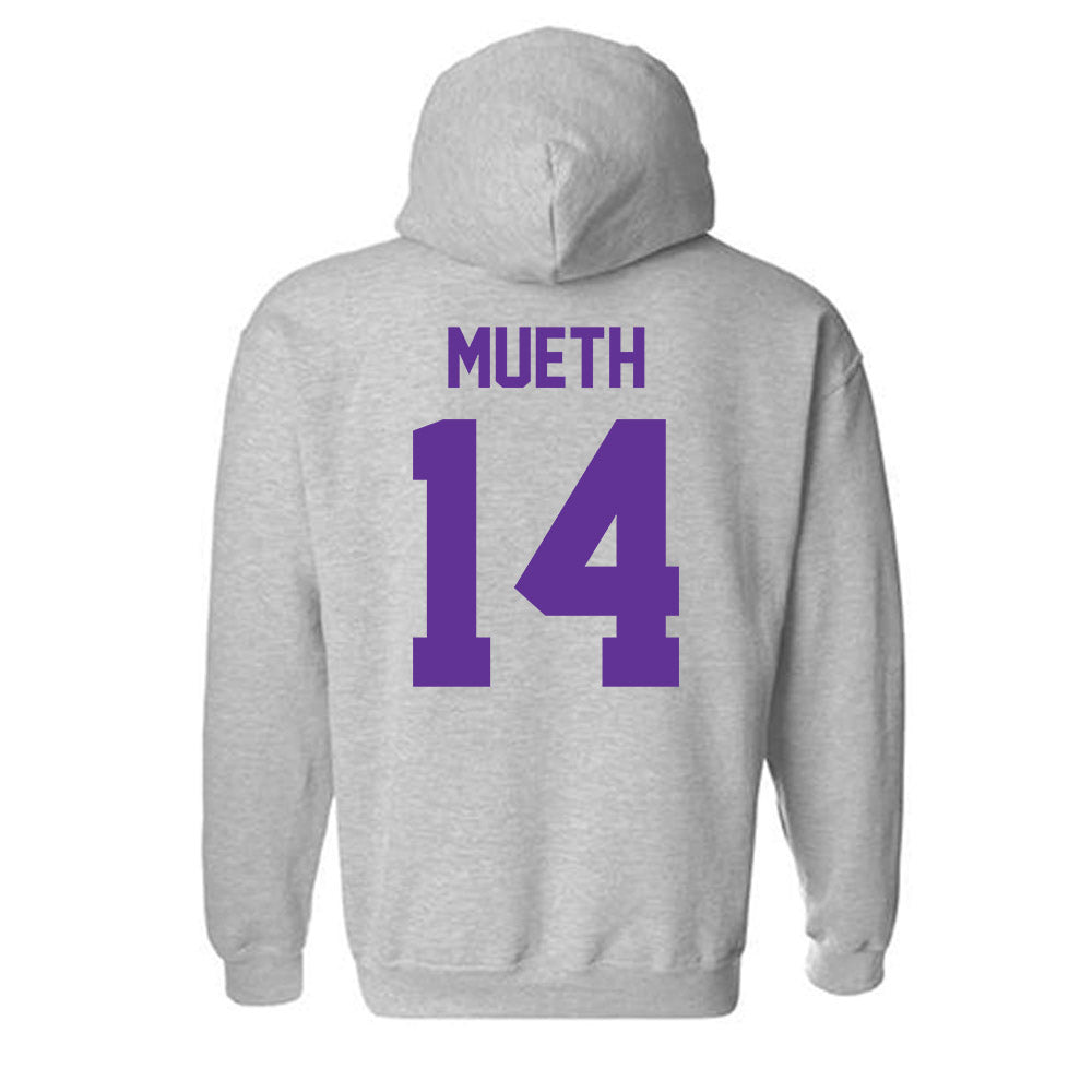 Western Carolina - NCAA Women's Soccer : Mary Mueth - Classic Shersey Hooded Sweatshirt-1