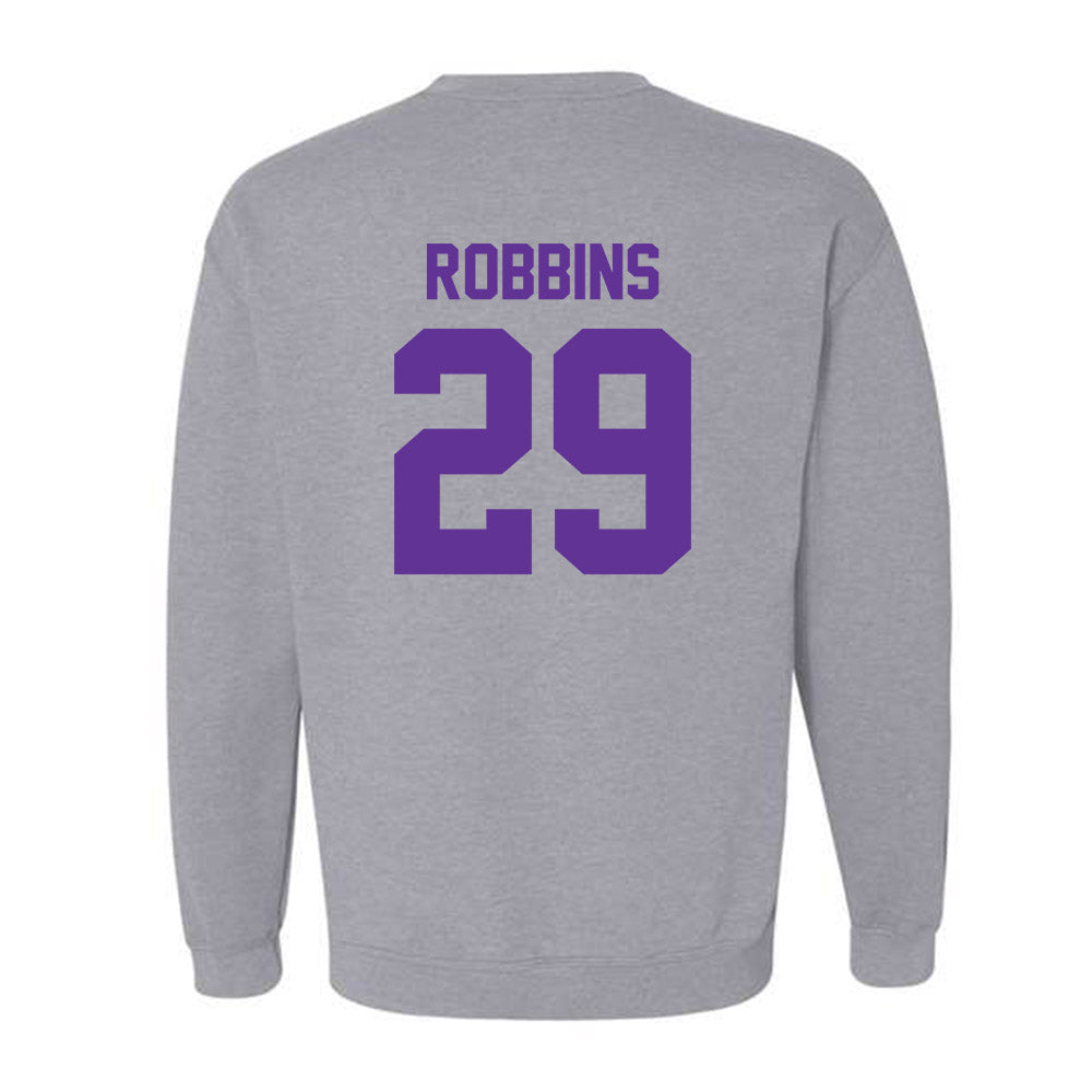 Western Carolina - NCAA Football : Christian Robbins - Classic Shersey Crewneck Sweatshirt-1