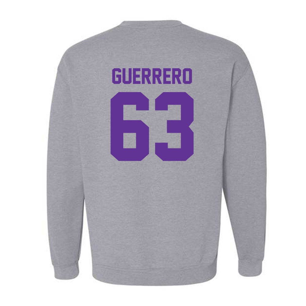Western Carolina - NCAA Football : Thomas Guerrero - Classic Shersey Crewneck Sweatshirt-1