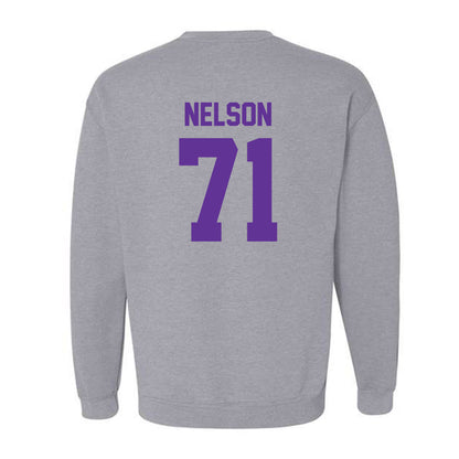 Western Carolina - NCAA Football : Sawyer Nelson - Classic Shersey Crewneck Sweatshirt-1
