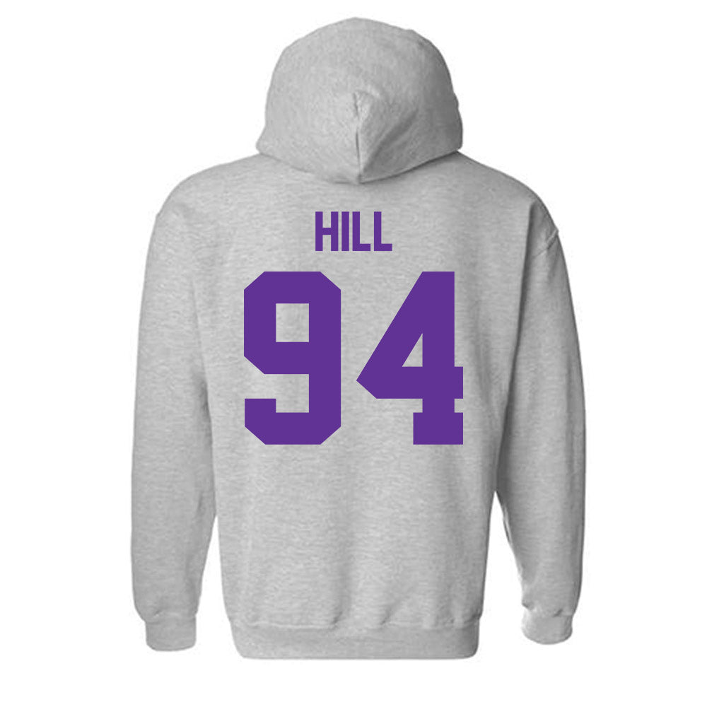 Western Carolina - NCAA Football : Malachi Hill - Classic Shersey Hooded Sweatshirt-1