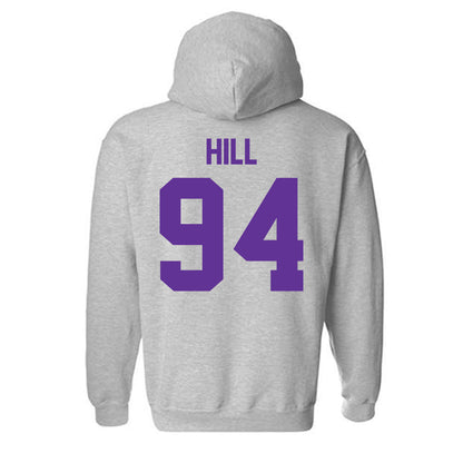 Western Carolina - NCAA Football : Malachi Hill - Classic Shersey Hooded Sweatshirt-1