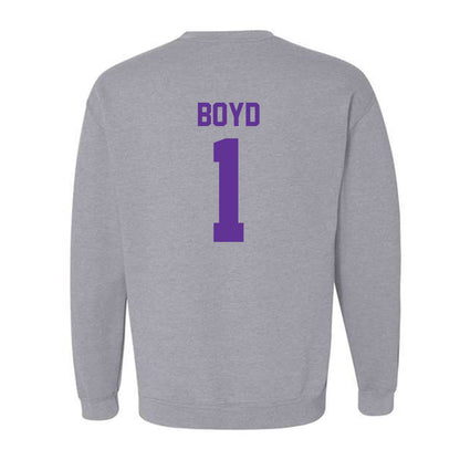 Western Carolina - NCAA Football : Jai Boyd - Classic Shersey Crewneck Sweatshirt-1