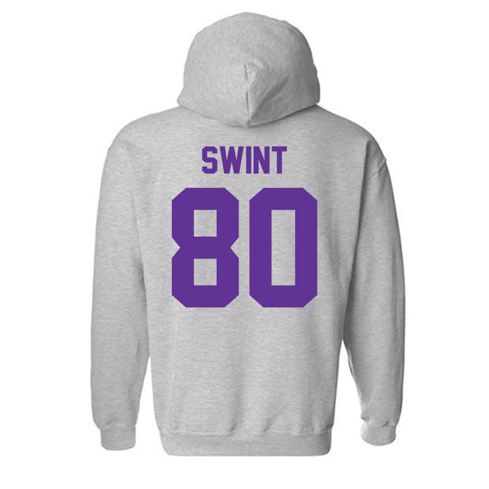Western Carolina - NCAA Football : Corey Swint - Classic Shersey Hooded Sweatshirt-1