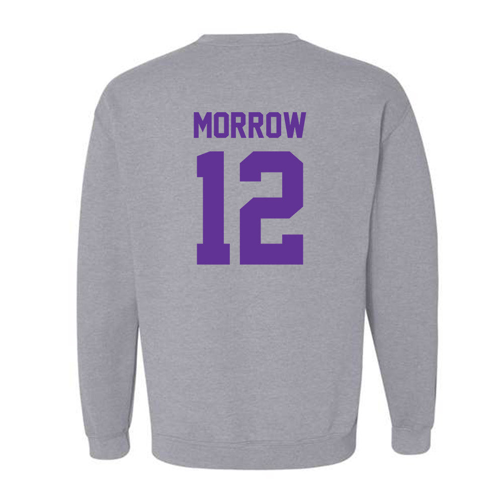 Western Carolina - NCAA Football : Jake Morrow - Classic Shersey Crewneck Sweatshirt-1
