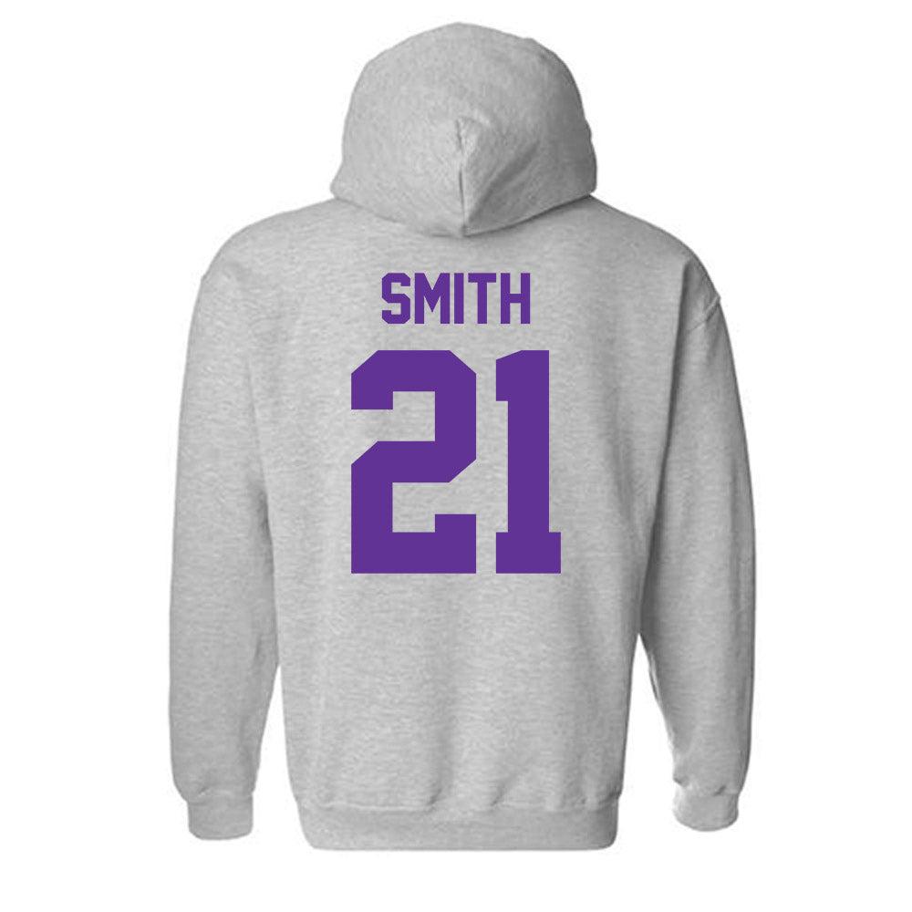 Western Carolina - NCAA Men's Basketball : Tayeshaun Smith - Classic Shersey Hooded Sweatshirt-1