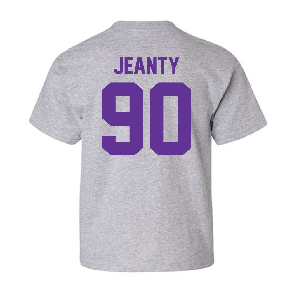 Western Carolina - NCAA Football : Fernando Jeanty - Classic Shersey Youth T-Shirt-1