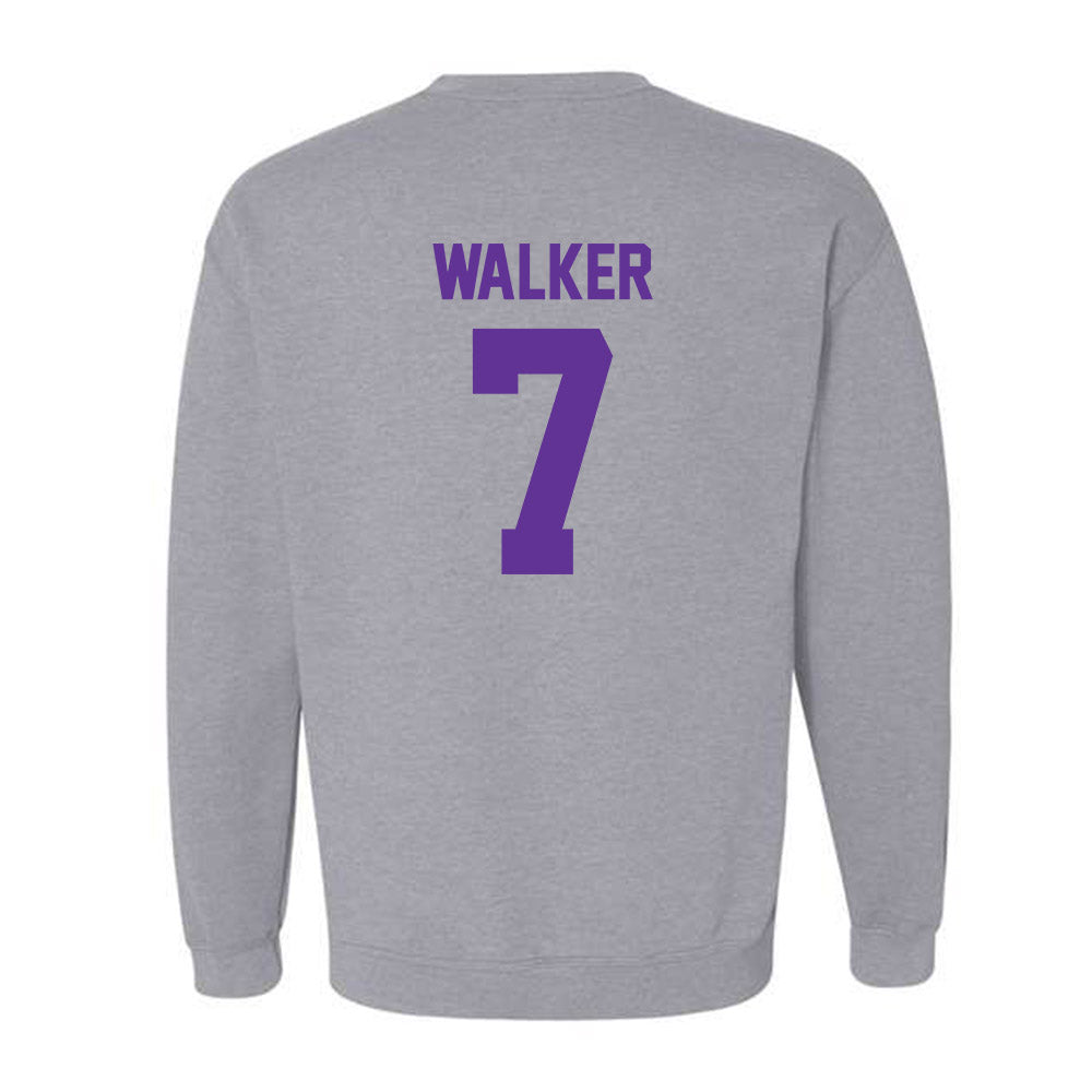 Western Carolina - NCAA Football : Trey Walker - Classic Shersey Crewneck Sweatshirt-1