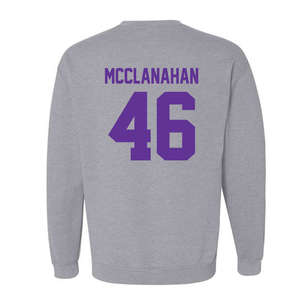 Western Carolina - NCAA Football : Nolan McClanahan - Classic Shersey Crewneck Sweatshirt-1