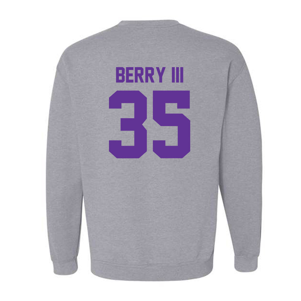 Western Carolina - NCAA Football : Trey Berry III - Classic Shersey Crewneck Sweatshirt-1