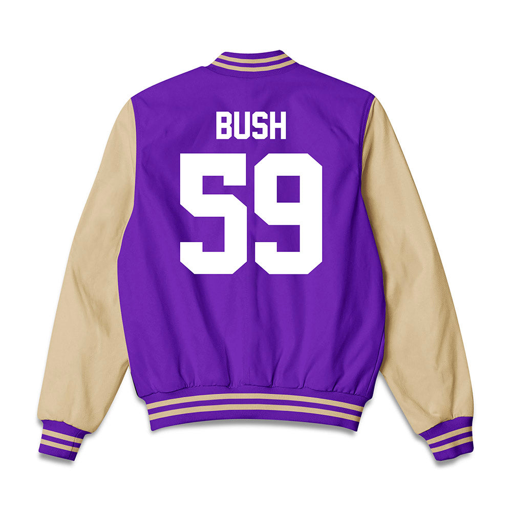 Western Carolina - NCAA Football : JVeon Bush - Bomber Jacket-1