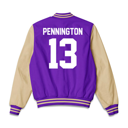 Western Carolina - NCAA Softball : Riley Pennington - Bomber Jacket-1