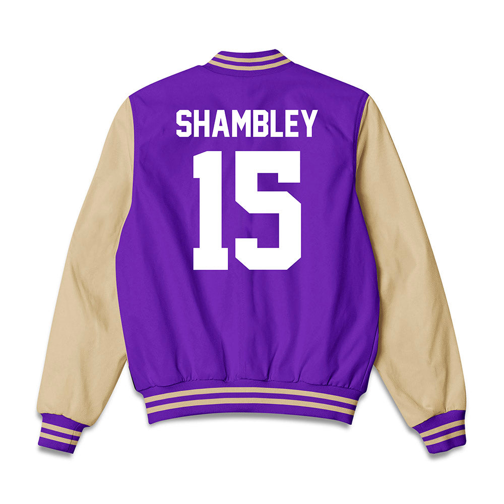 Western Carolina - NCAA Softball : Kimber Shambley - Bomber Jacket-1