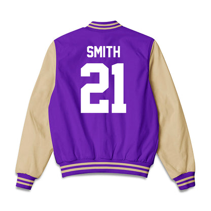 Western Carolina - NCAA Men's Basketball : Tayeshaun Smith - Bomber Jacket-1