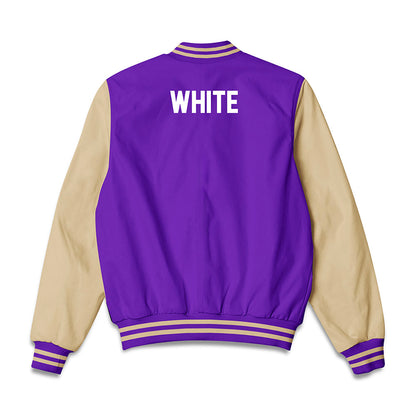 Western Carolina - NCAA Baseball : Ryan White - Bomber Jacket-1