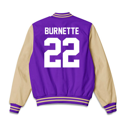 Western Carolina - NCAA Baseball : Carter Burnette - Bomber Jacket-1