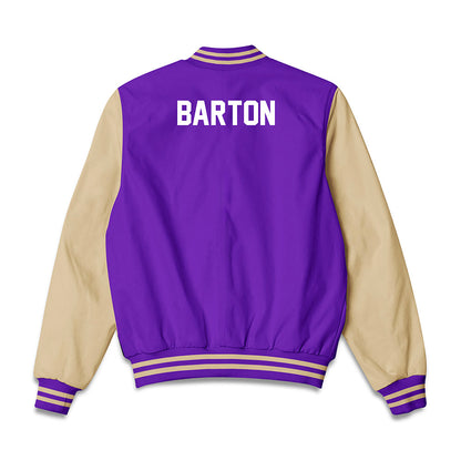 Western Carolina - NCAA Men's Track & Field : Elias Barton - Bomber Jacket-1