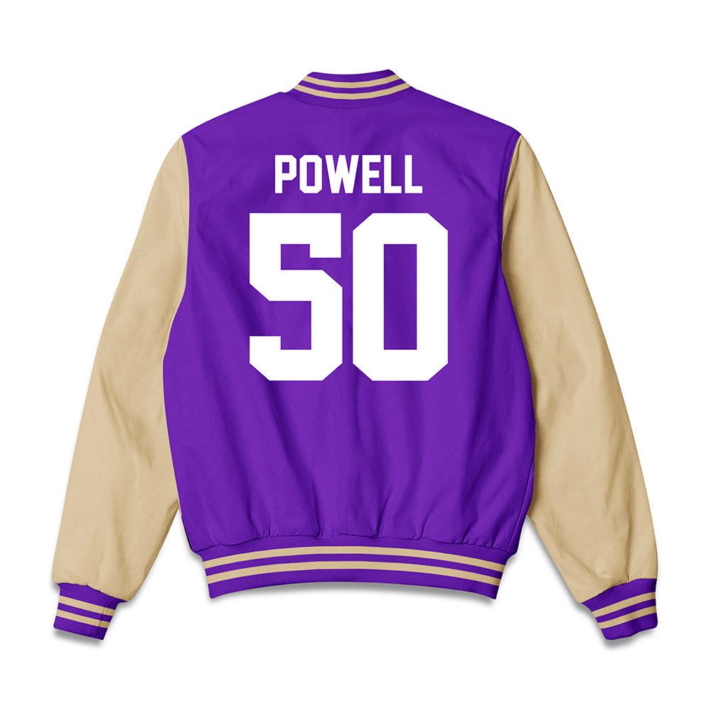 Western Carolina - NCAA Football : Kaden Powell - Bomber Jacket-1