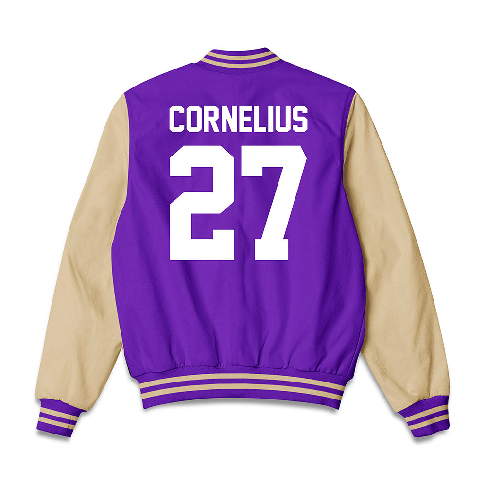 Western Carolina - NCAA Football : Jayden Cornelius - Bomber Jacket-1