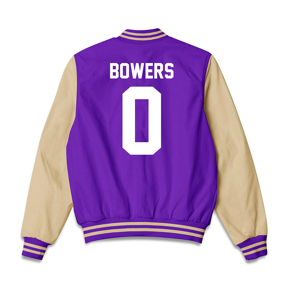 Western Carolina - NCAA Women's Basketball : Christina Bowers - Bomber Jacket-1