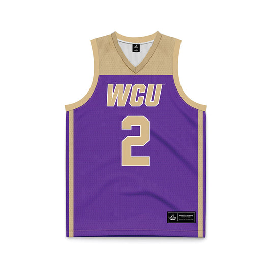 Western Carolina - NCAA Men's Basketball : Jaeden Roberts - Basketball Jersey-0