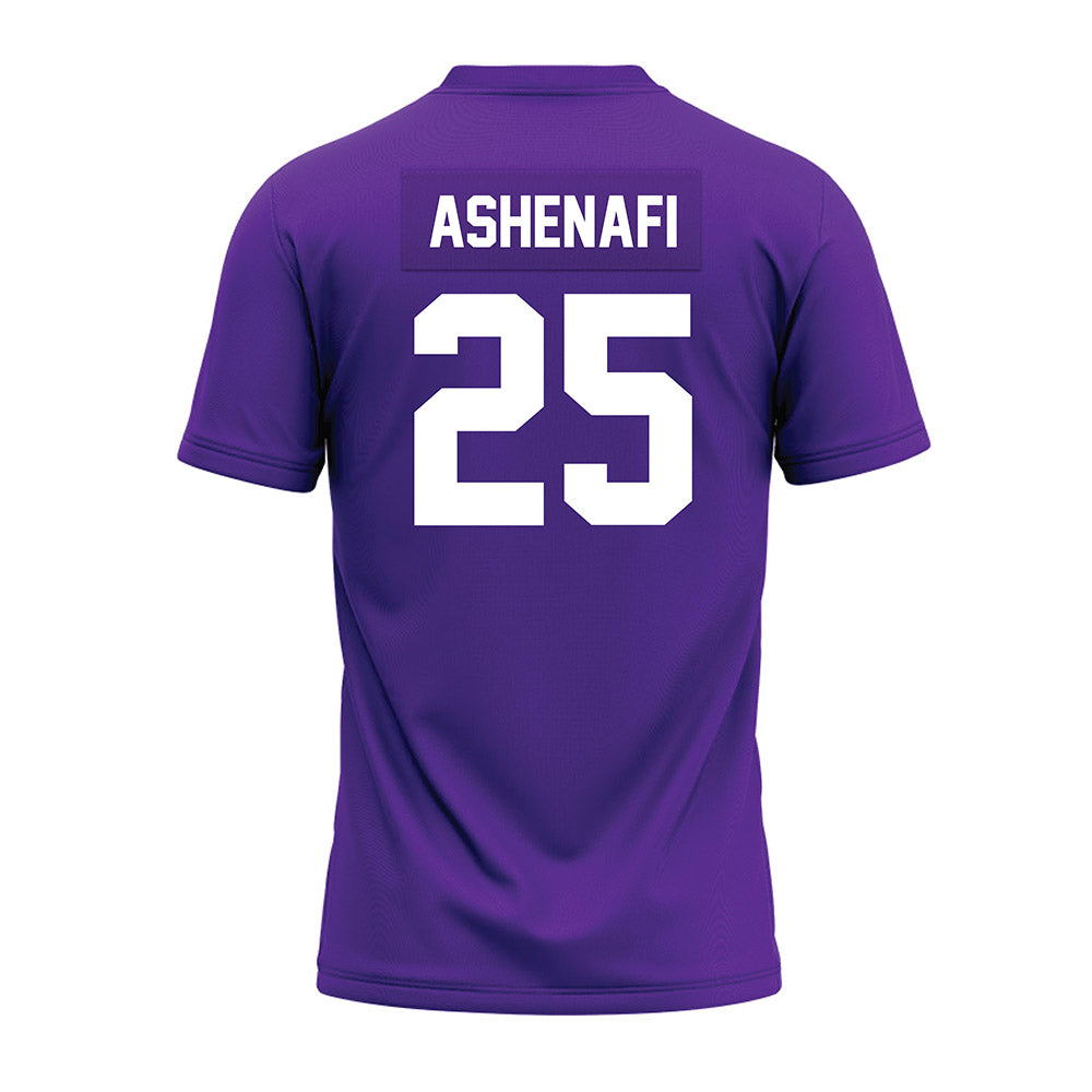 Western Carolina - NCAA Football : Nassor Ashenafi - Premium Football Jersey-1