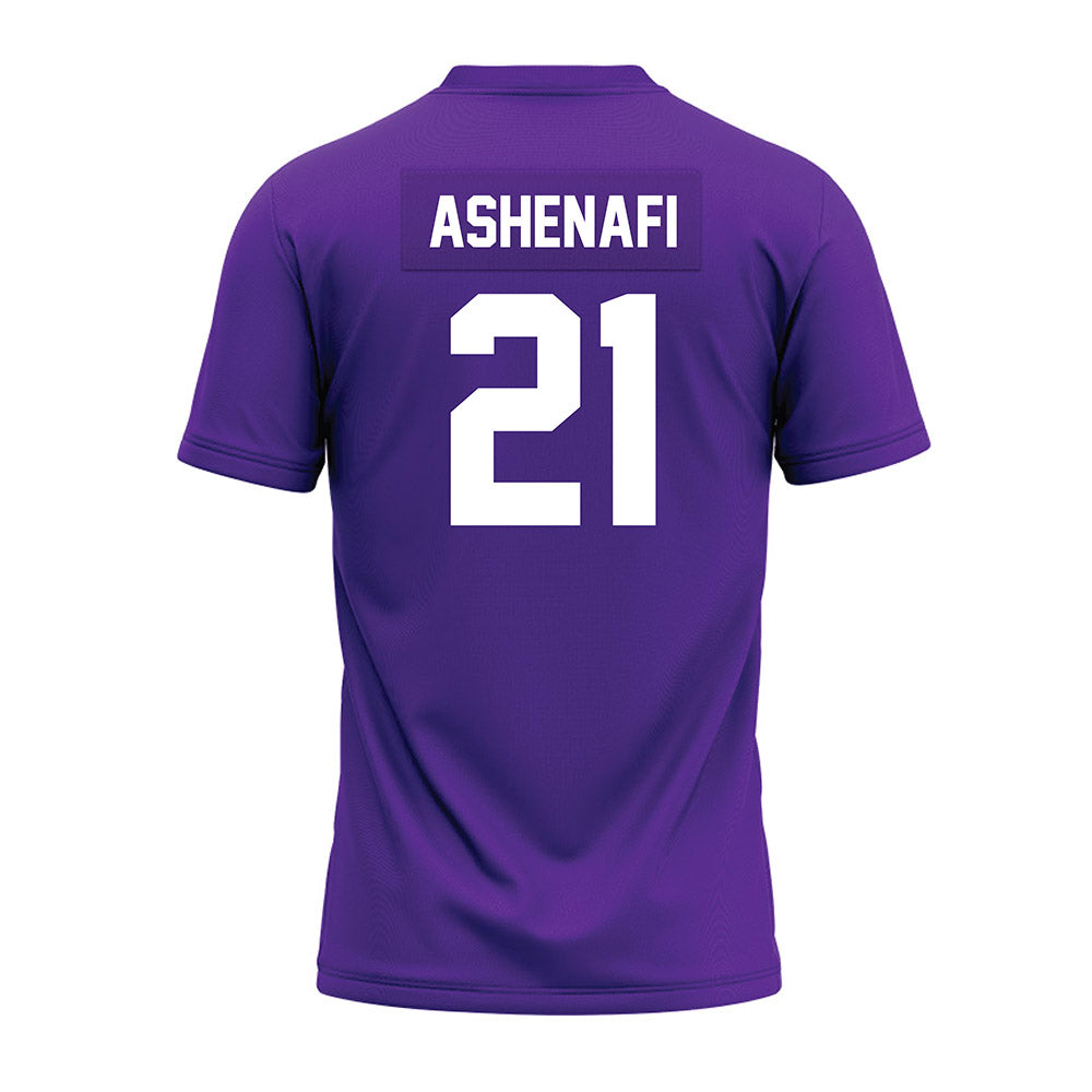 Western Carolina - NCAA Football : Nassor Ashenafi - Premium Football Jersey-1