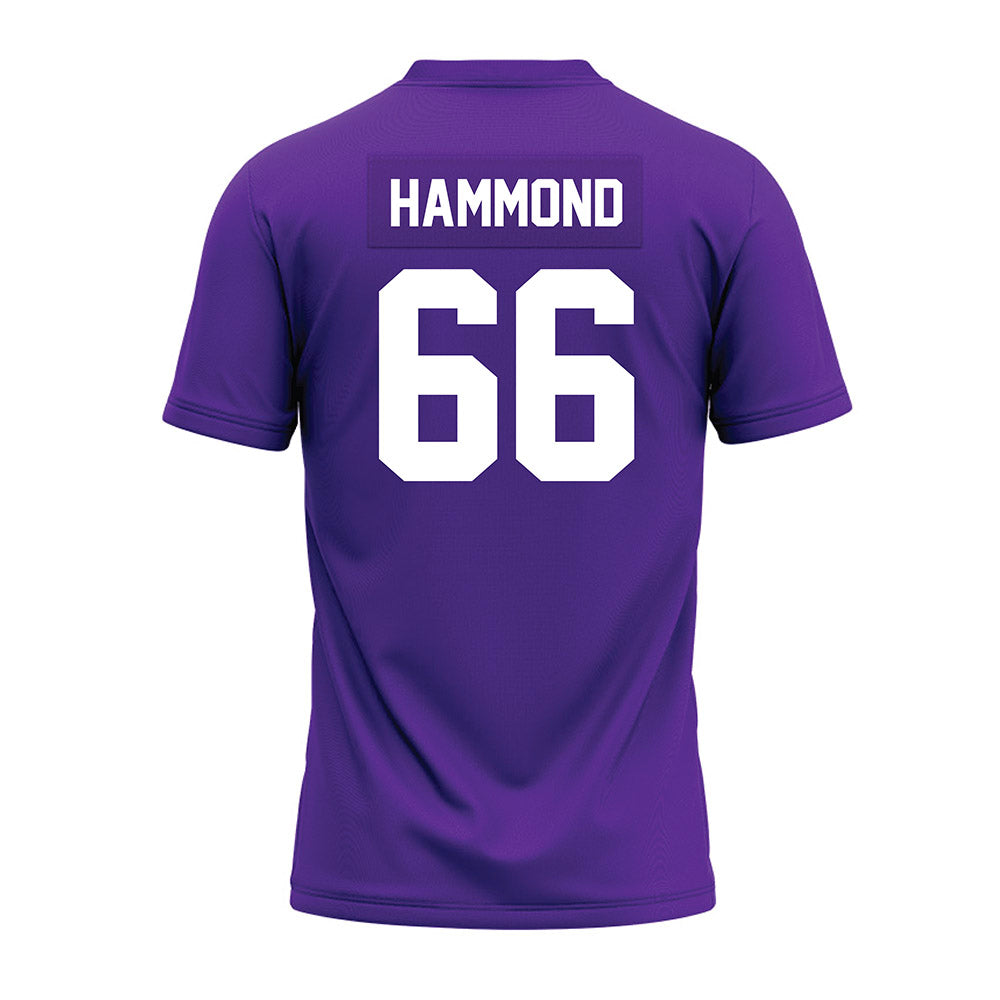 Western Carolina - NCAA Football : John Hammond - Premium Football Jersey-1