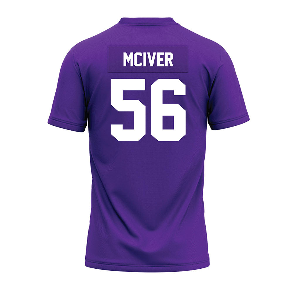 Western Carolina - NCAA Football : Aaron McIver - Premium Football Jersey-1