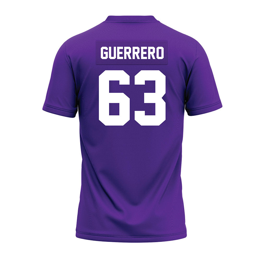 Western Carolina - NCAA Football : Thomas Guerrero - Premium Football Jersey-1