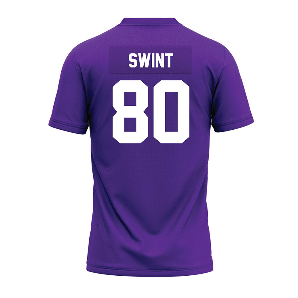 Western Carolina - NCAA Football : Corey Swint - Premium Football Jersey-1