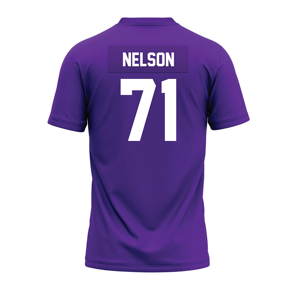 Western Carolina - NCAA Football : Sawyer Nelson - Premium Football Jersey-1
