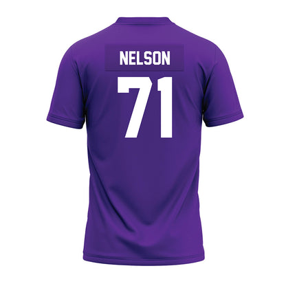 Western Carolina - NCAA Football : Sawyer Nelson - Premium Football Jersey-1