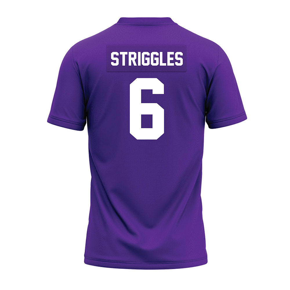 Western Carolina - NCAA Football : Marcus Striggles - Premium Football Jersey-1