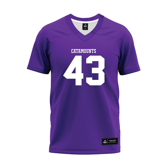 Western Carolina - NCAA Football : Braeden Barger - Premium Football Jersey-0
