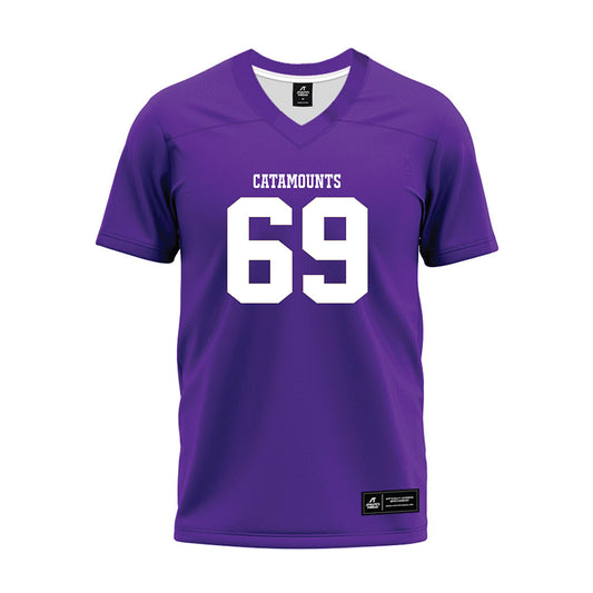 Western Carolina - NCAA Football : Cole Cooke - Premium Football Jersey-0