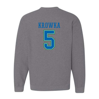 Texas A&M Corpus Christi - NCAA Baseball : Karson Krowka - Classic Shersey Crewneck Sweatshirt-1