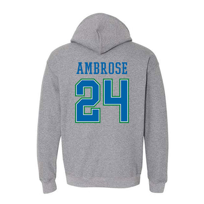 Texas A&M Corpus Christi - NCAA Men's Basketball : Jamal ambrose - Classic Shersey Hooded Sweatshirt-1
