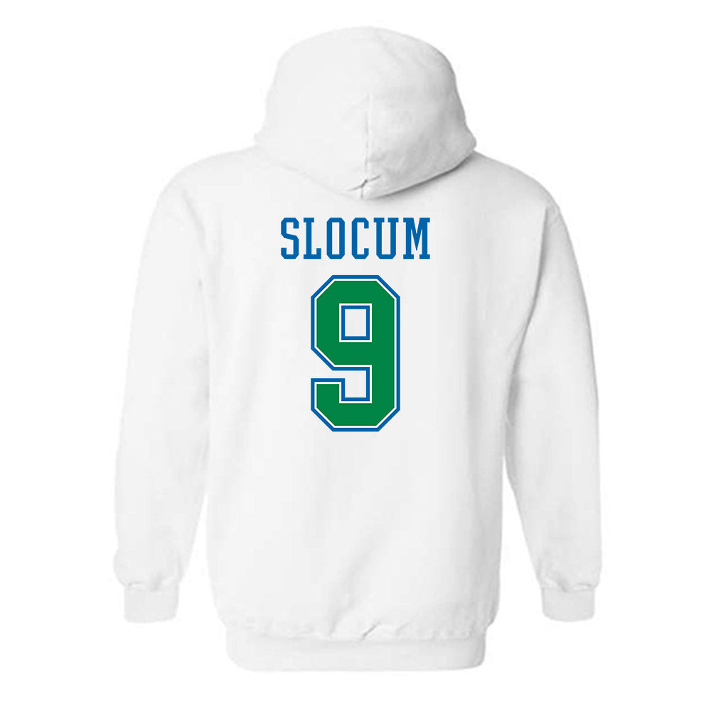 Texas A&M Corpus Christi - NCAA Women's Basketball : Trinity Slocum - Classic Shersey Hooded Sweatshirt-1