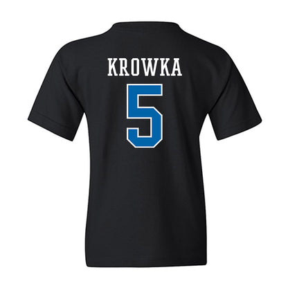Texas A&M Corpus Christi - NCAA Baseball : Karson Krowka - Classic Shersey Youth T-Shirt-1