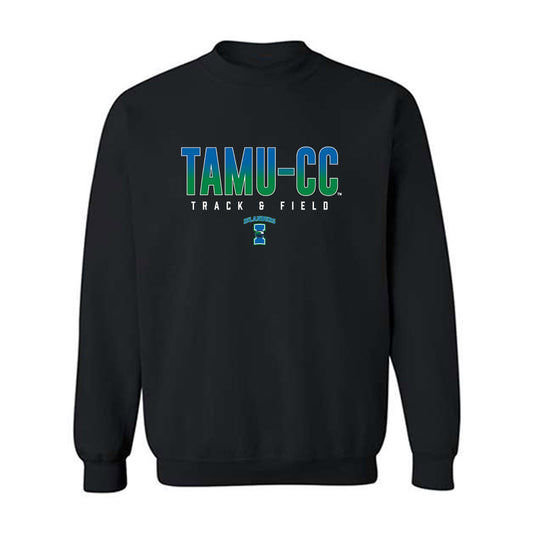 Texas A&M Corpus Christi - NCAA Men's Track & Field : Anthony Aileru - Classic Shersey Crewneck Sweatshirt-0