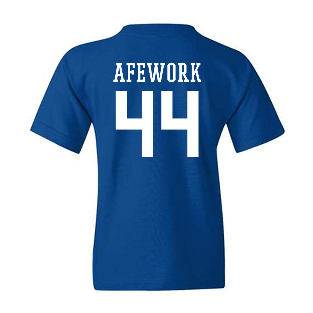 Texas A&M Corpus Christi - NCAA Baseball : Isaiah Afework - Classic Shersey Youth T-Shirt-1