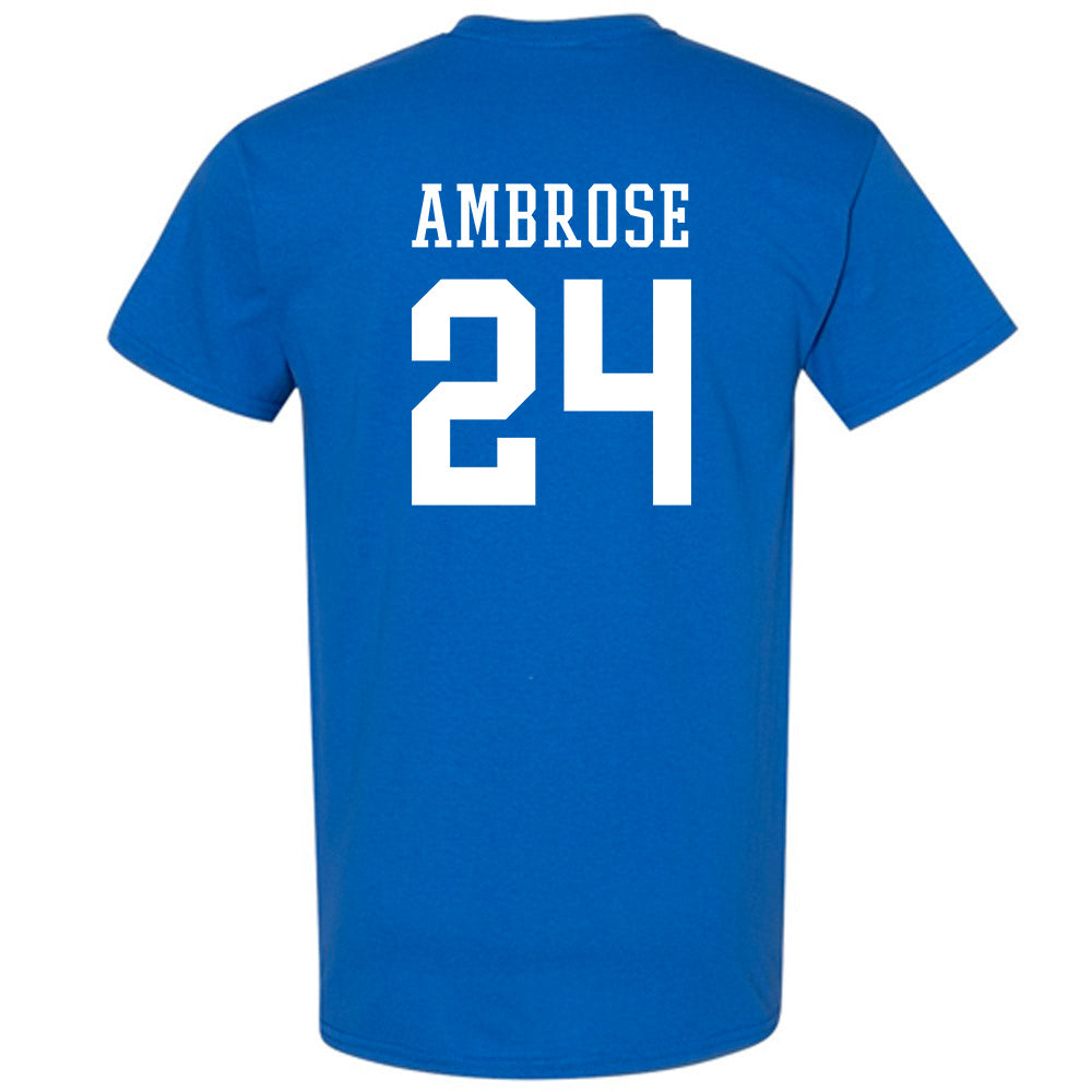 Texas A&M Corpus Christi - NCAA Men's Basketball : Jamal ambrose - Classic Shersey T-Shirt-1