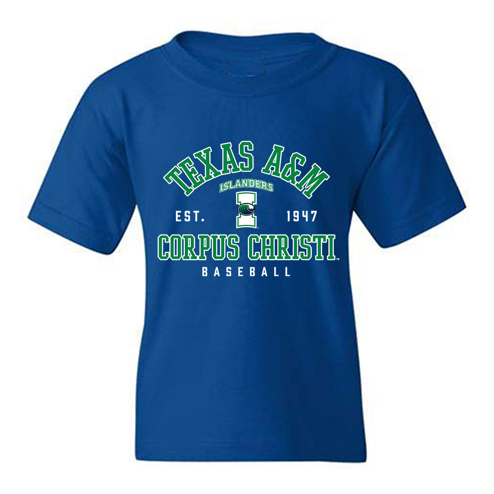 Texas A&M Corpus Christi - NCAA Baseball : Isaiah Afework - Classic Shersey Youth T-Shirt-0