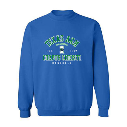 Texas A&M Corpus Christi - NCAA Baseball : Jayden Reynolds - Classic Shersey Crewneck Sweatshirt-0