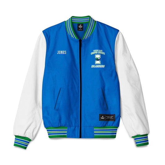 Texas A&M Corpus Christi - NCAA Women's Track & Field : Kimberly Jones - Bomber Jacket-0