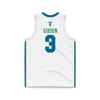 Texas A&M Corpus Christi - NCAA Men's Basketball : Mason Gibson - White Basketball Jersey-1